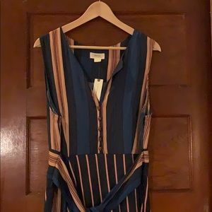 Beautiful Striped Anthropologie Dress